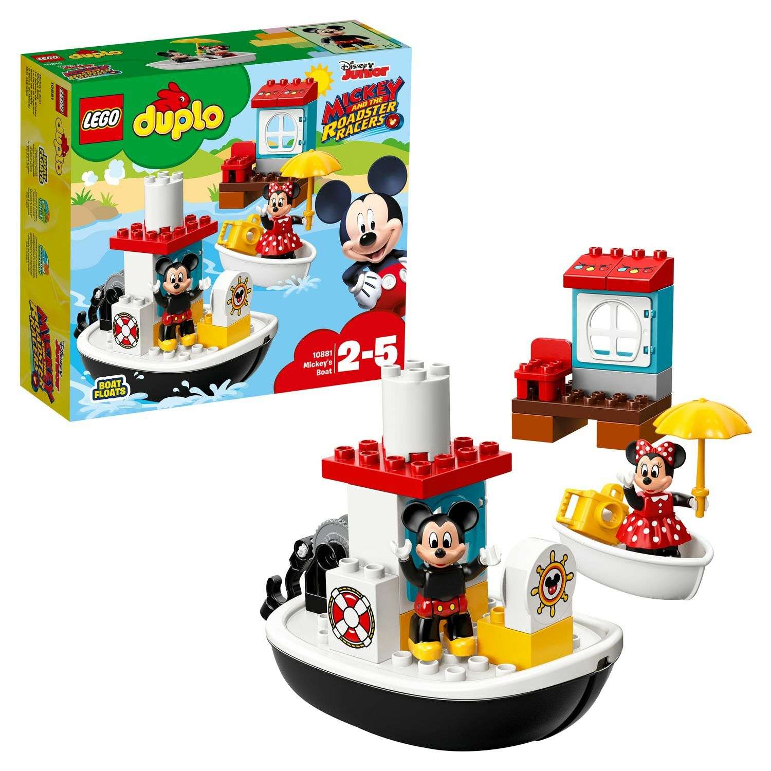 Конструктор LEGO DUPLO Disney Катер Микки 10881 - фото 1