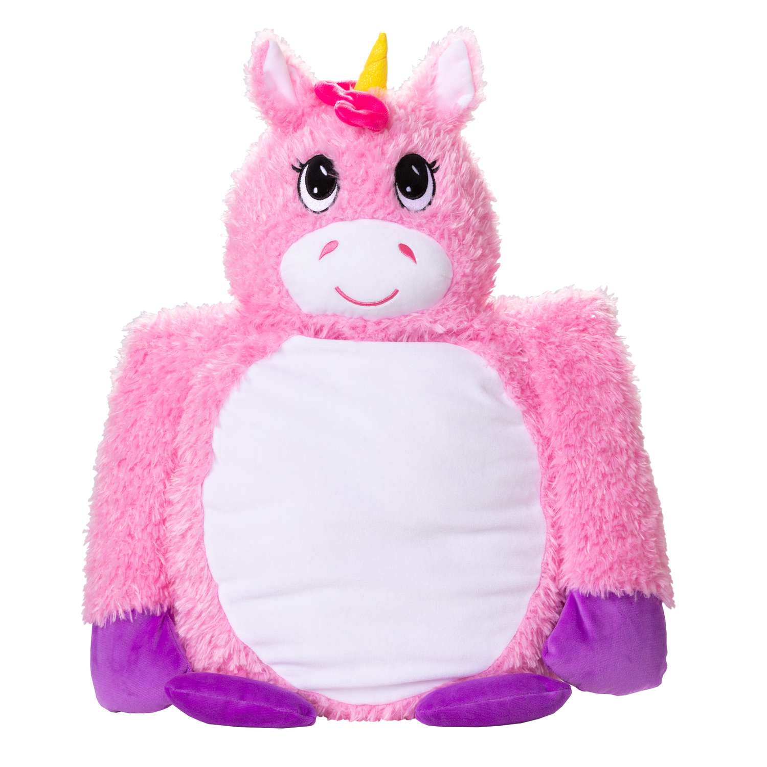 Мягкая игрушка обнимашка Little Big HUGS антистресс Розовый единорог - фото 6