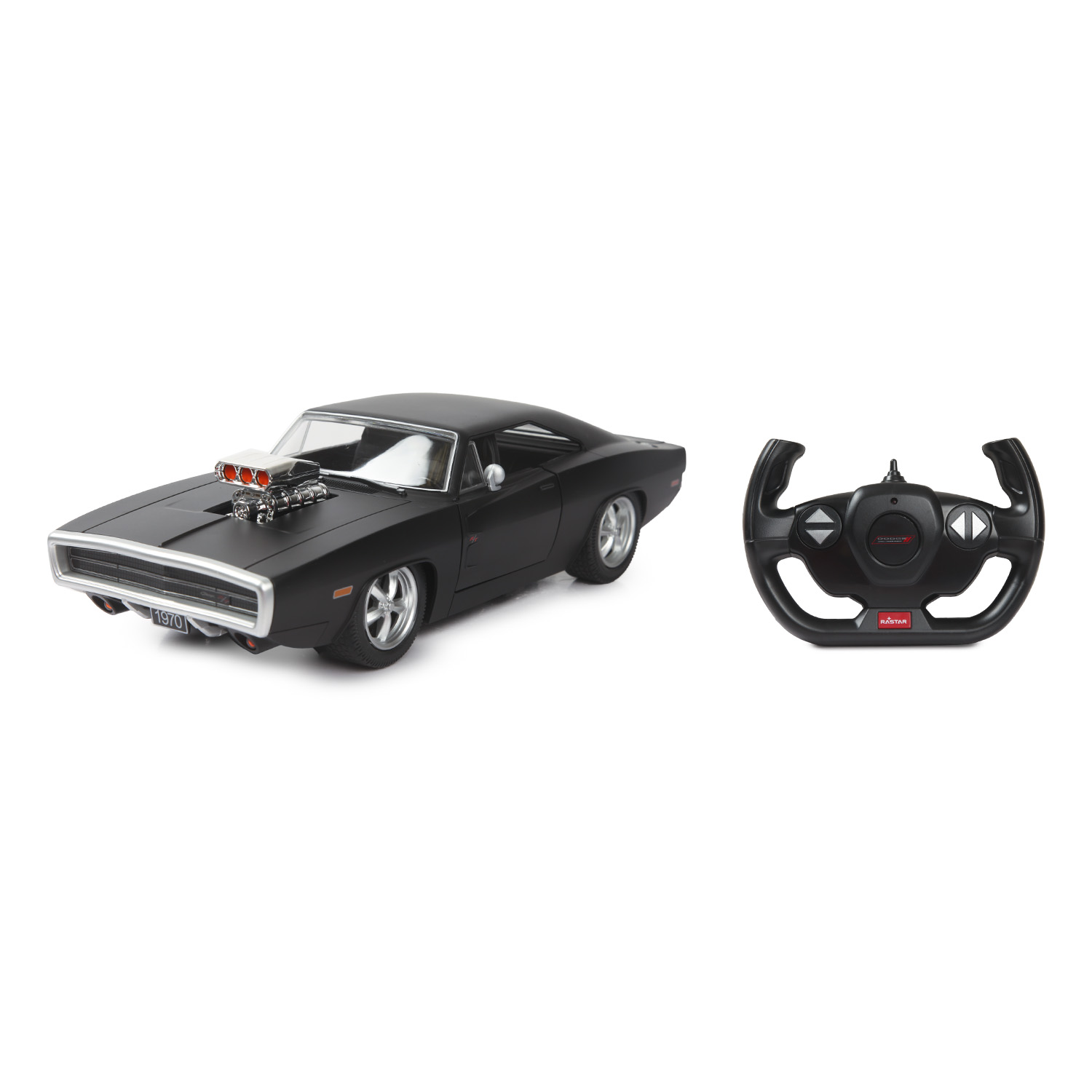 Машина Rastar 1:16 Dodge Charger USB Черная 99070