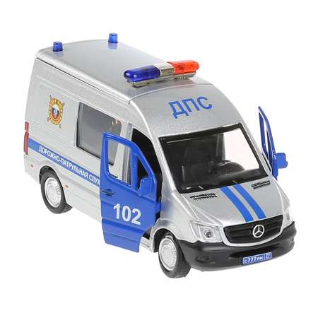 Машина Технопарк Mercedes Benz Sprinter Полиция 300439
