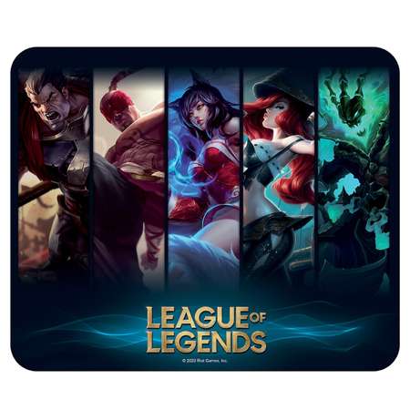 Коврик для мыши ABYStyle League of Legends Flexible mousepad Champions 23.5x19.5 см