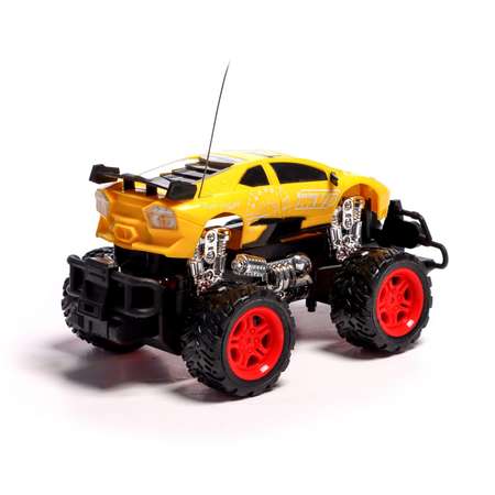 Джип Автоград радиоуправляемый «Супергонщик» работает от аккумулятора цвет жёлтый