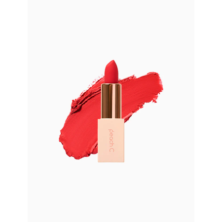 Матовый помада для губ PEACH C Easy Matte Lipstick 05 Dahlia Red