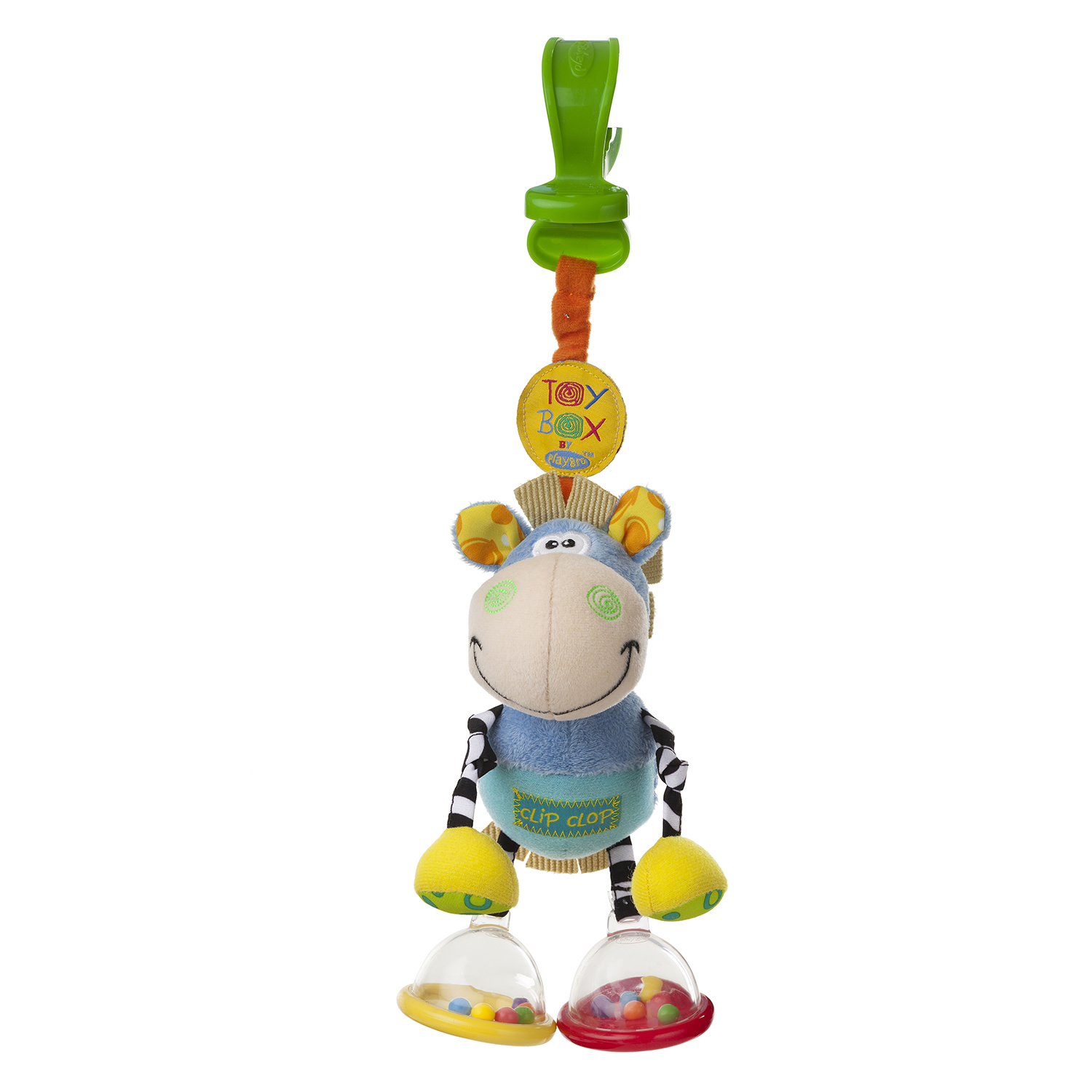 Игрушка-подвеска Playgro Ослик с погремушкой 0101140 - фото 1