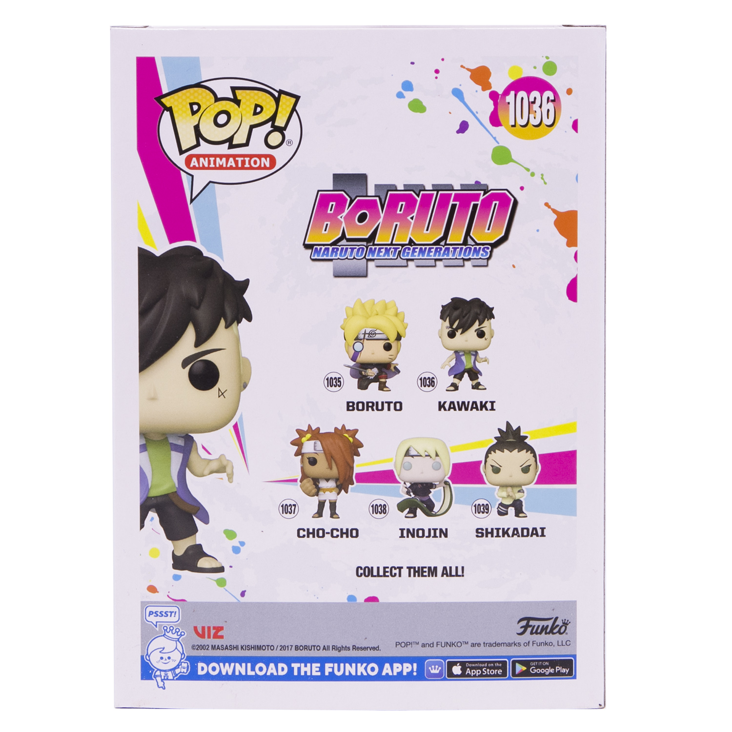 Фигурка Funko Pop Animation Boruto Kawaki 54490 Fun25491221 - фото 6