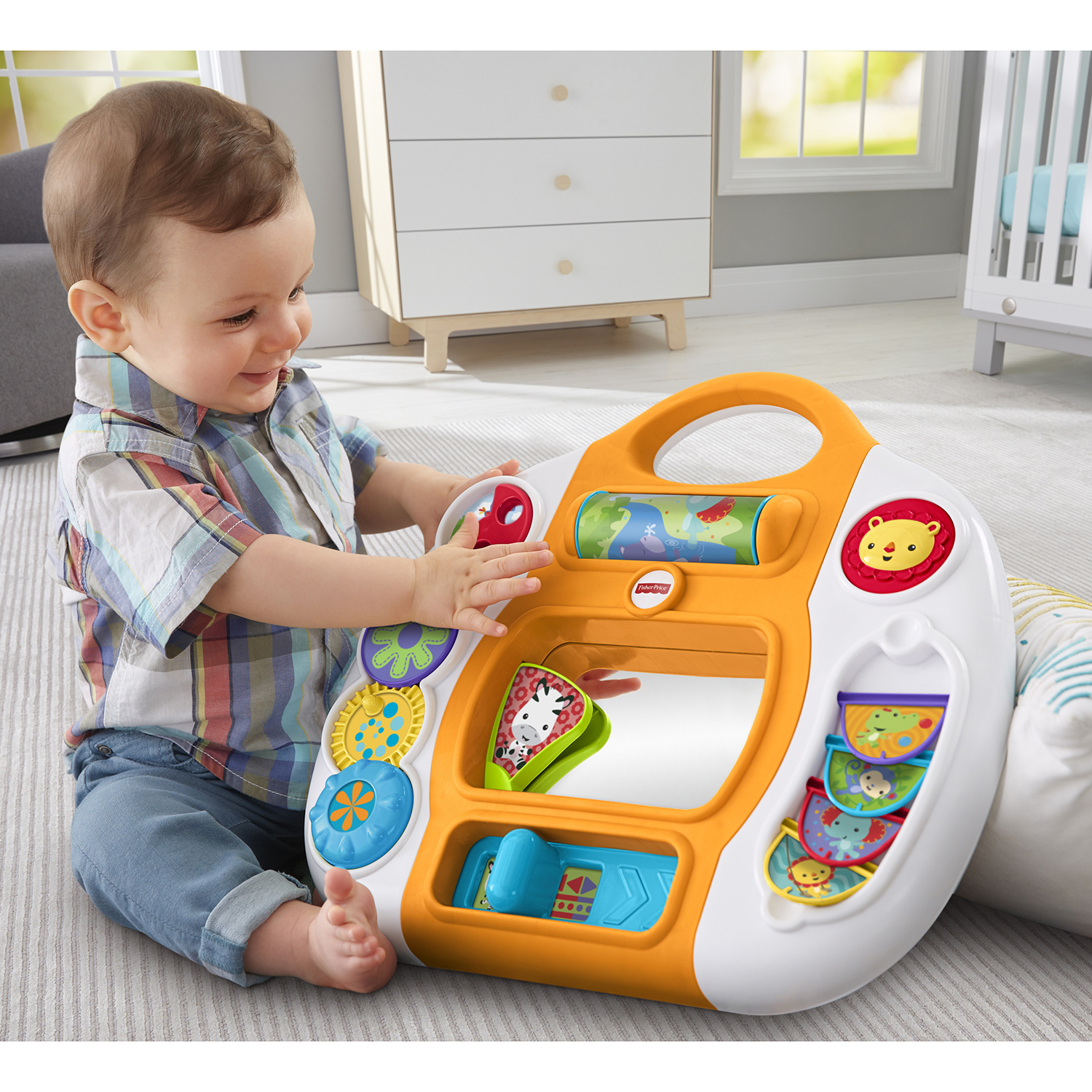 Развивающая Панель Fisher Price Друзья из тропического леса - фото 6