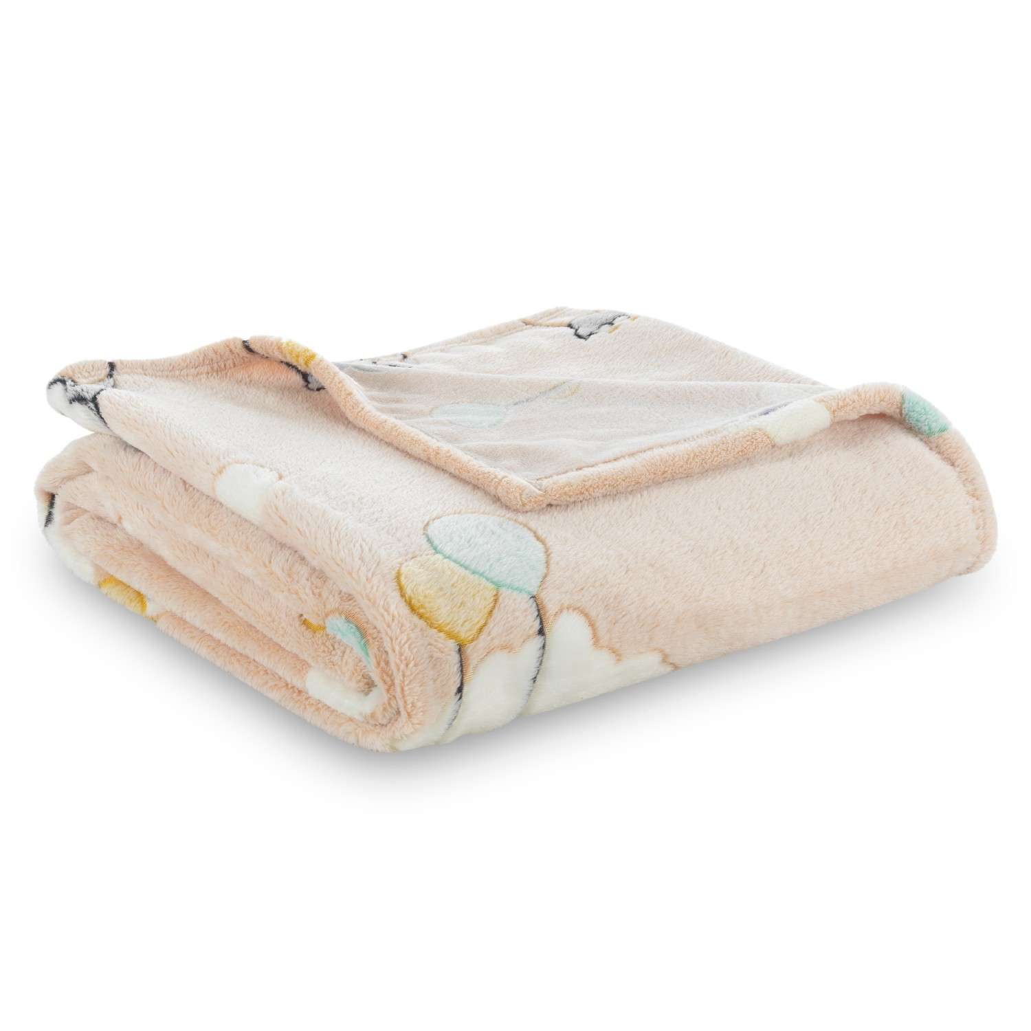 Комплект подушка и плед Dormeo 130х190 см цвет розовый - фото 5