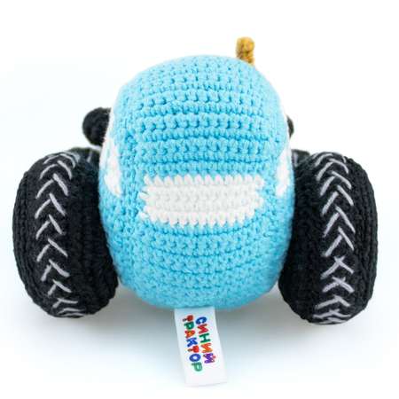 Мягкая игрушка Синий трактор вязаная игрушка Синий Трактор