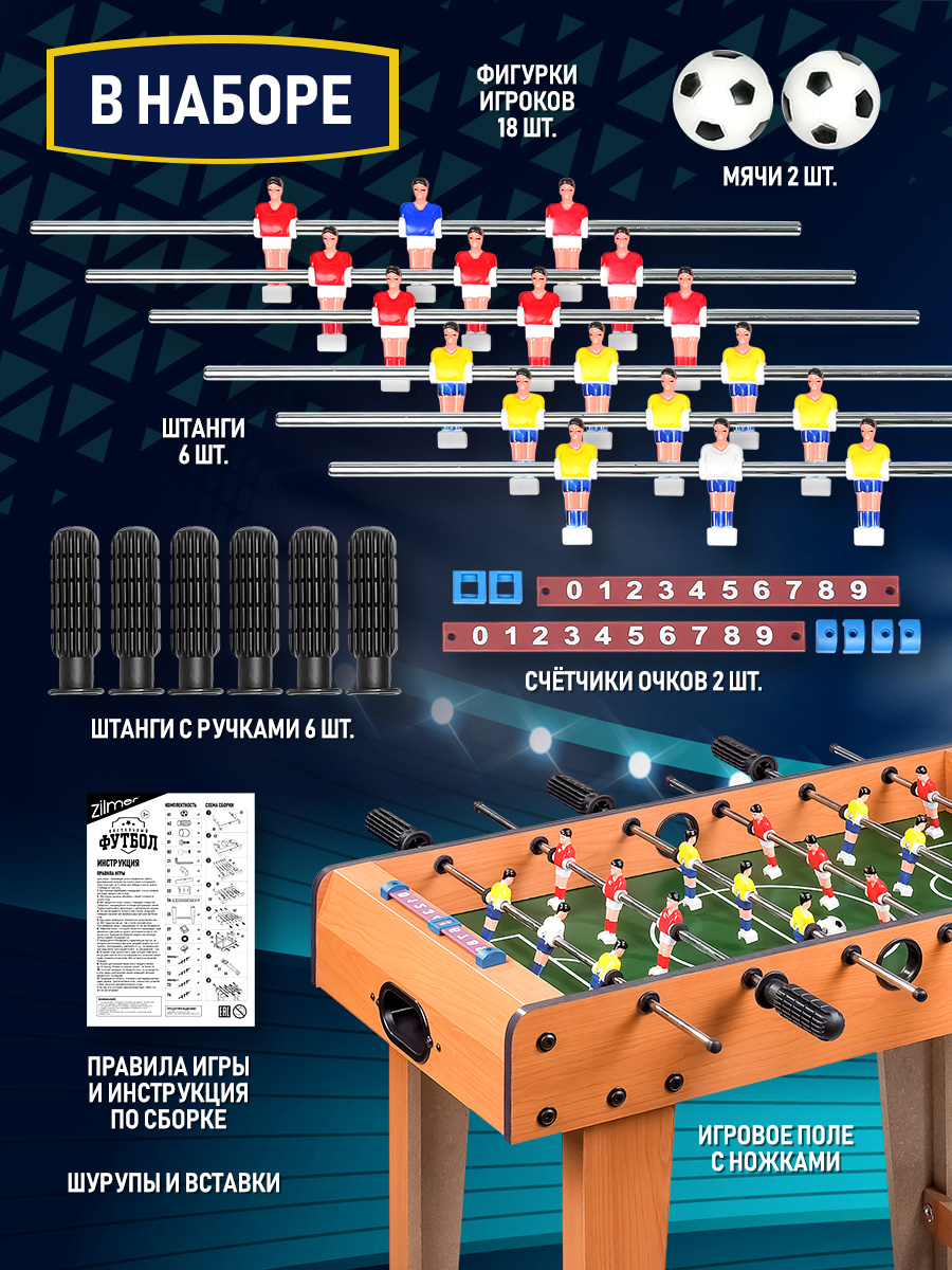 Настольная игра Zilmer футбол - фото 4