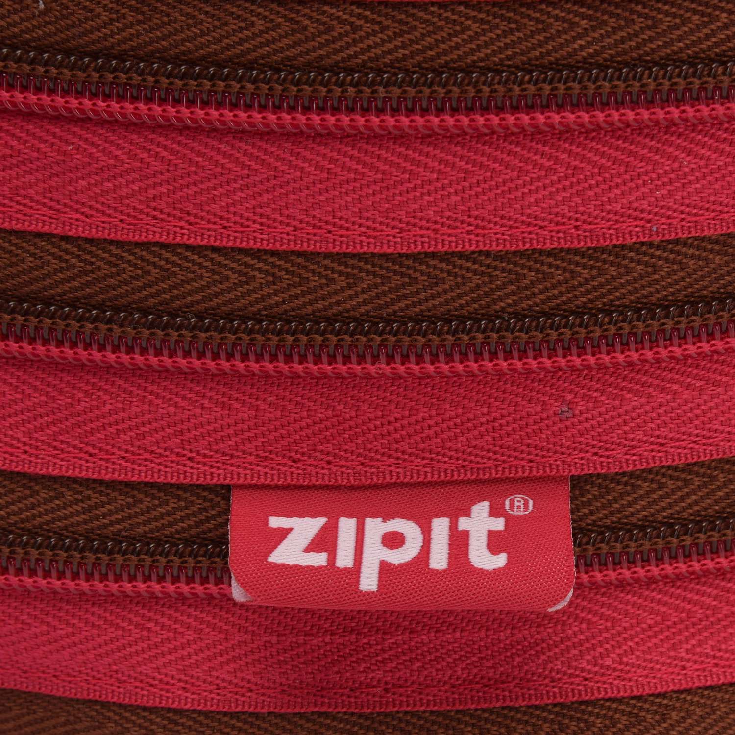 Сумка Zipit Premium Tote/Beach Bag цвет розовый/коричневый - фото 4