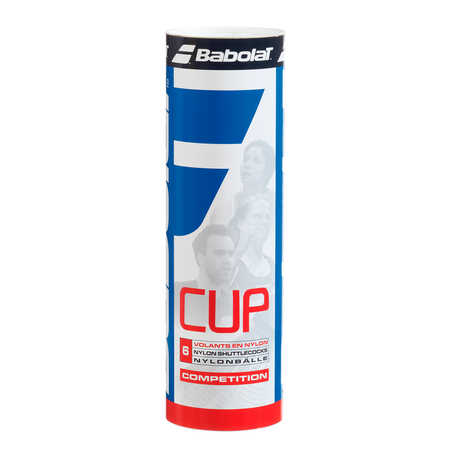 Воланы BABOLAT Воланы для бадминтона Nylon Cup White