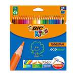 Карандаши цветные BIC Evolution 24 цветов