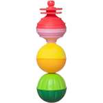 Развивающая игрушка LALABOOM бусы для малыша 6 предметов