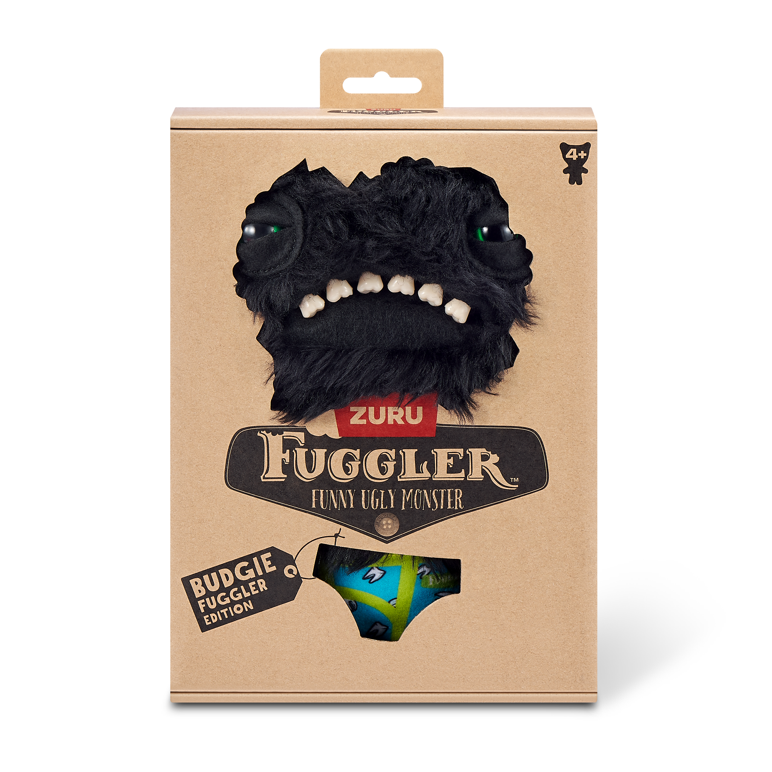 Игрушка мягкая FUGGLER Series 1 Wide eyed weirdo Black 15723B - фото 10