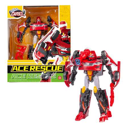 Игрушка Hello Carbot Ace Rescue Трансформер 20см S1 42886