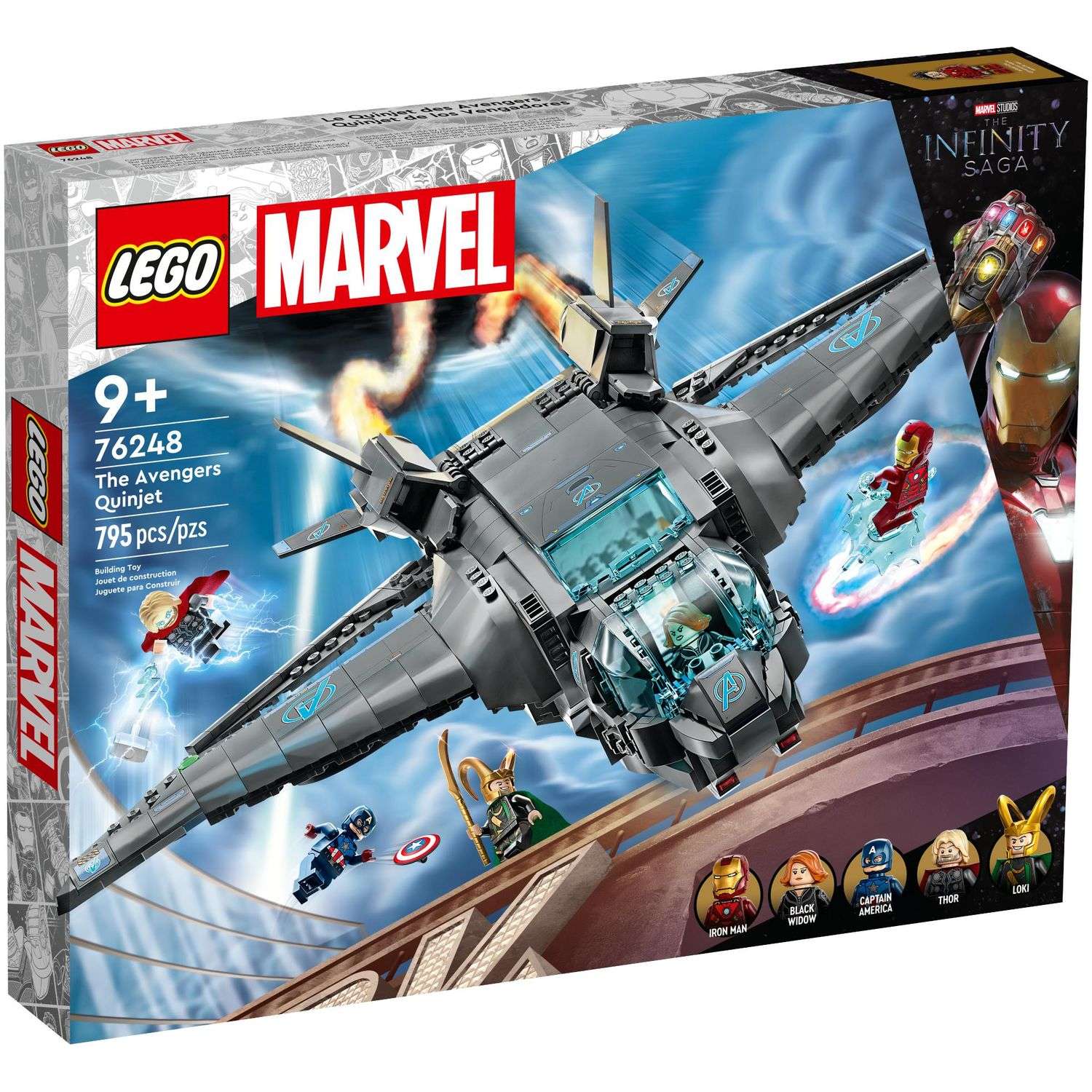 Конструктор LEGO Super Heroes Квинджет Мстителей 76248 - фото 1