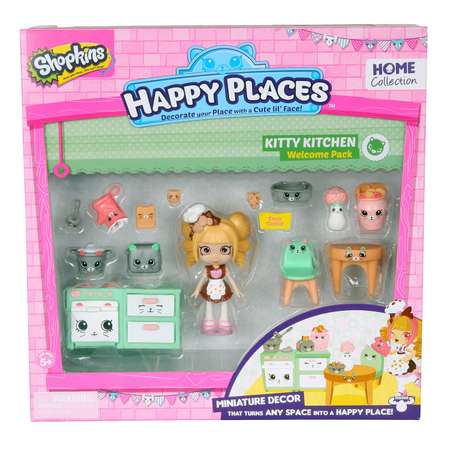 Набор Happy Places Shopkins Новоселье Кухня с котятами (56326)