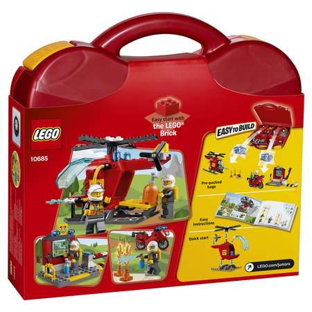 Конструктор LEGO Juniors Чемоданчик «Пожар» (10685)