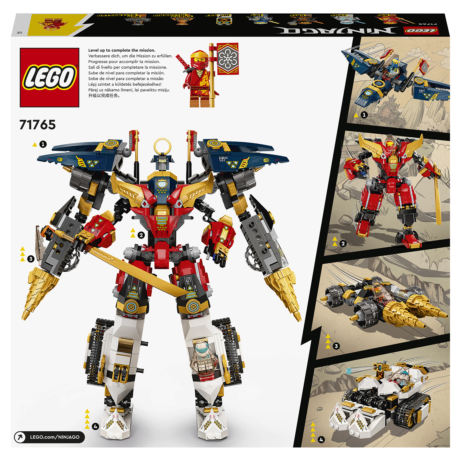 Конструктор LEGO Ninjago Ультра комбо робот ниндзя 71765 - фото 3