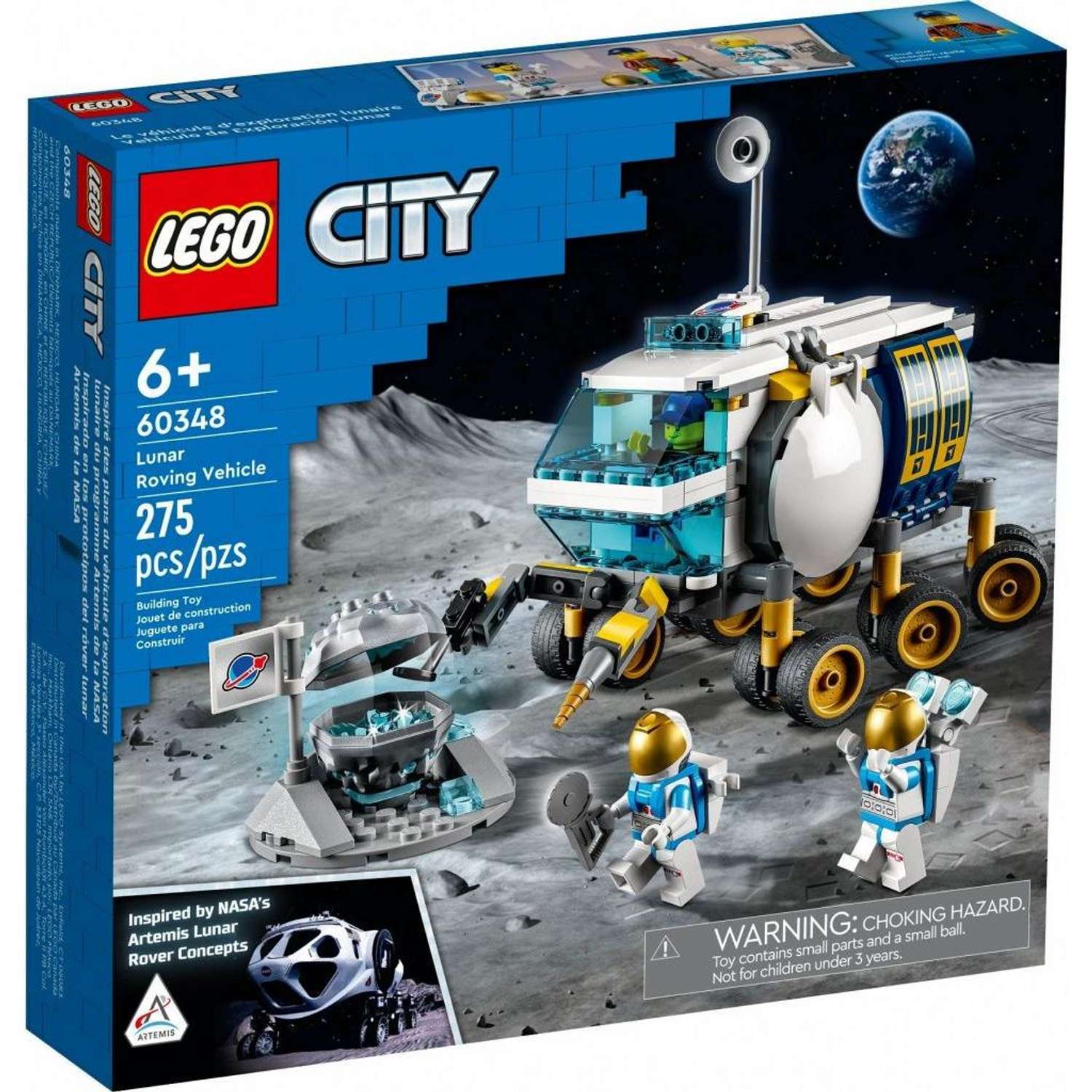 Конструктор LEGO City Space Луноход 60348 - фото 8