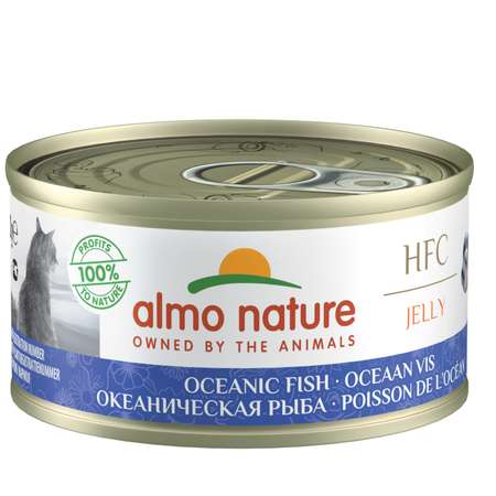 Корм для кошек Almo Nature 70г HFC с Океанической рыбой
