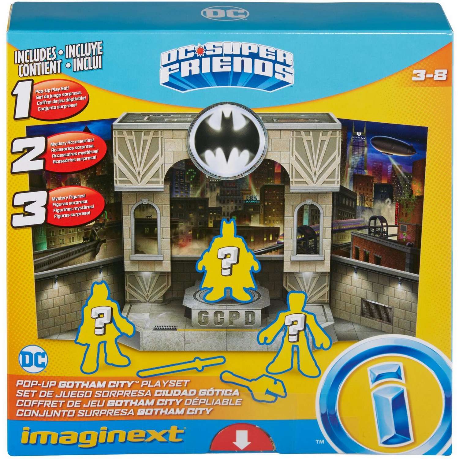 Набор игровой IMAGINEXT Поп-ап Бэтмен в непрозрачной упаковке (Сюрприз) GNN43 - фото 1