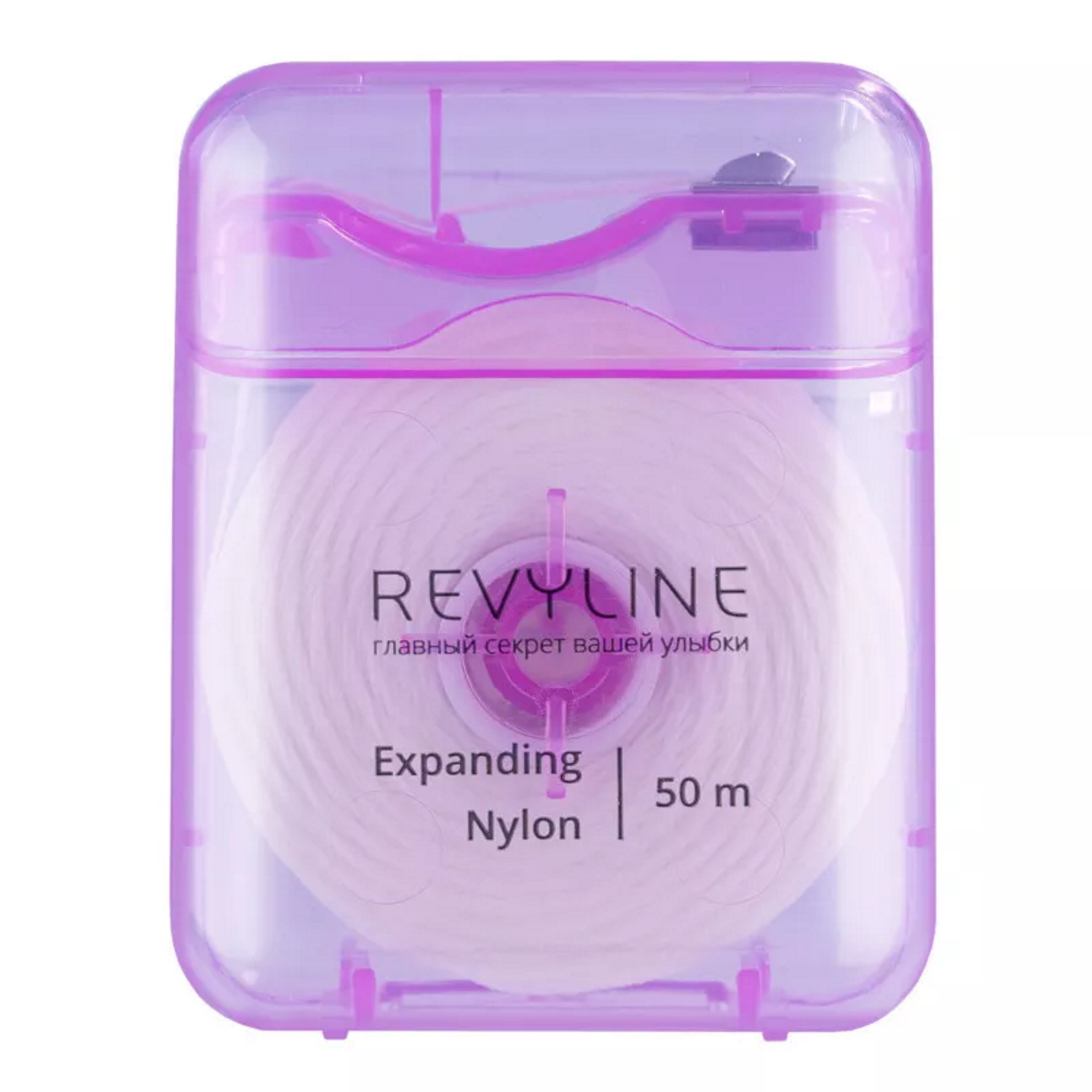 Зубная нить Revyline 840D Expanding floss нейлон вощеная 50 м - фото 1