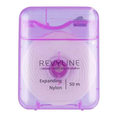 Зубная нить Revyline 840D Expanding floss нейлон вощеная 50 м