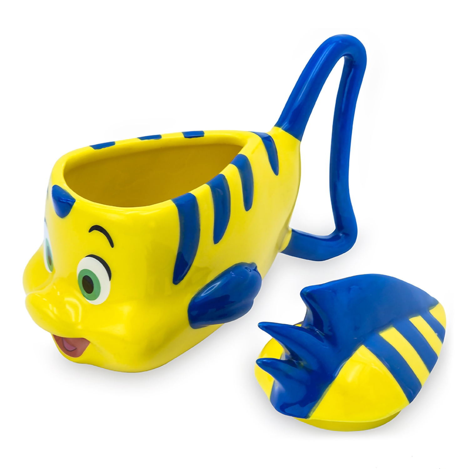 Кружка ABYStyle 3D с крышкой Disney The Little Mermaid Flounder 230ml ABYMUG564 - фото 1