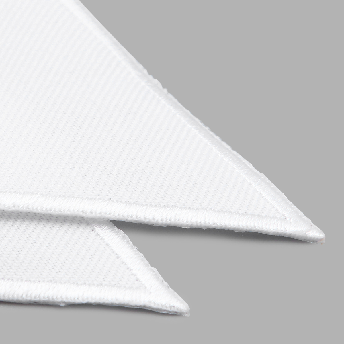 Термоаппликация Prym нашивка Треугольник белый 4х6 см 2 шт для ремонта и украшения одежды 925467 - фото 8