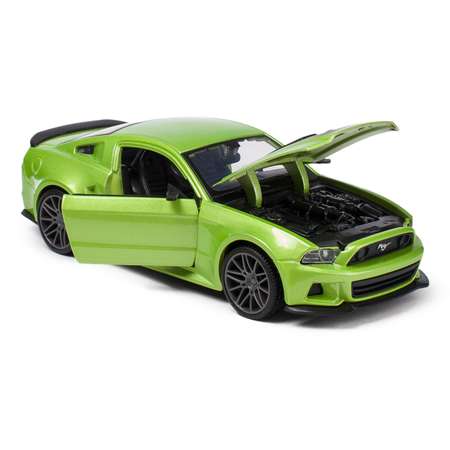 Машинка MAISTO 1:24 Ford Mustang Street Racer Зеленая 31506