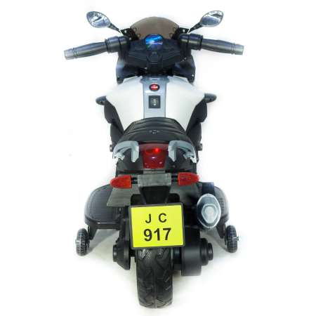 Электромобиль TOYLAND Мотоцикл Minimoto JC917 белый
