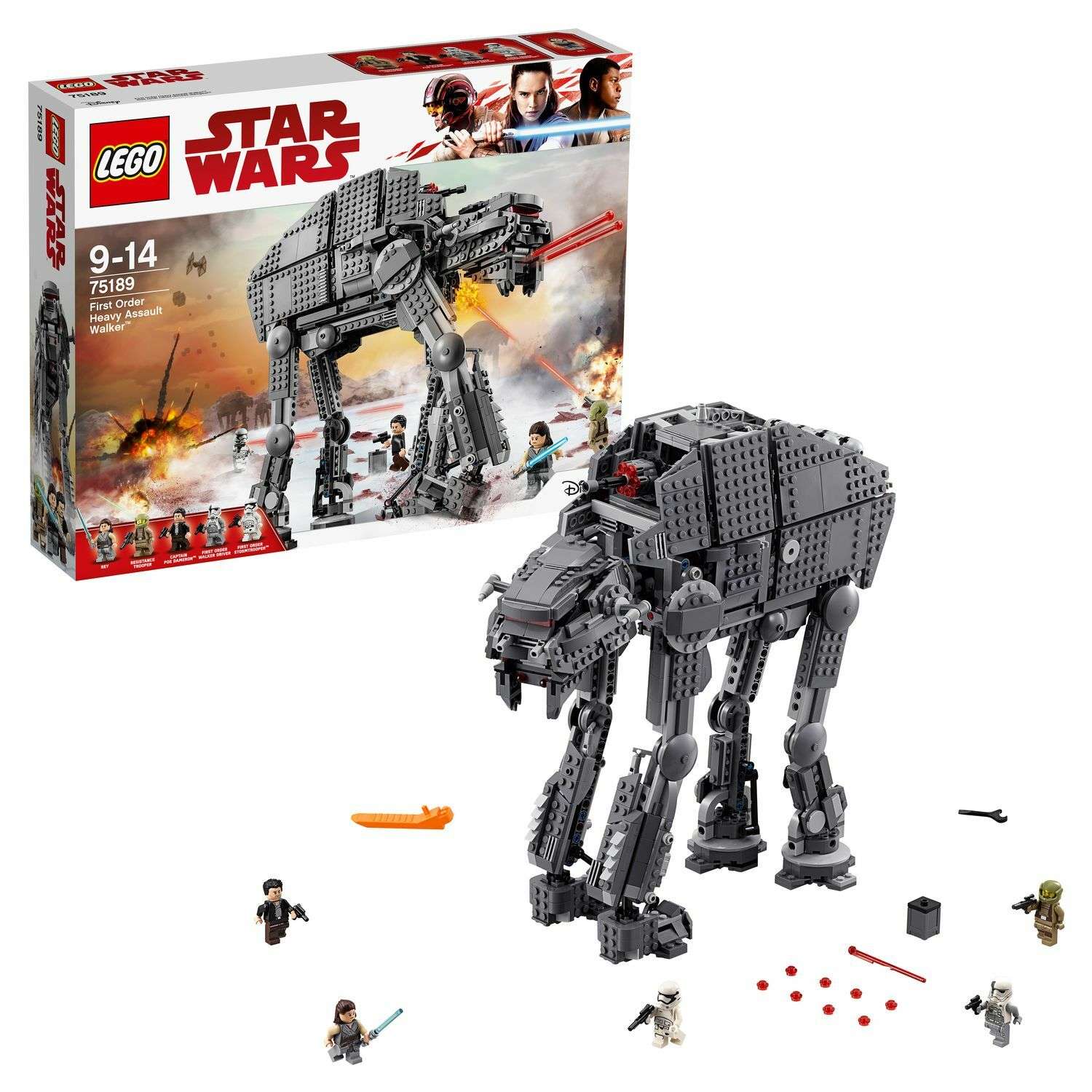 Конструктор LEGO Star Wars TM Штурмовой шагоход Первого Ордена (75189) - фото 1