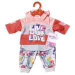 Одежда для кукол Zapf Creation Baby Born Цветочный костюмчик Красный 826-980R