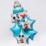 Набор шаров Disney фольгированных Happy Birthday Микки Маус