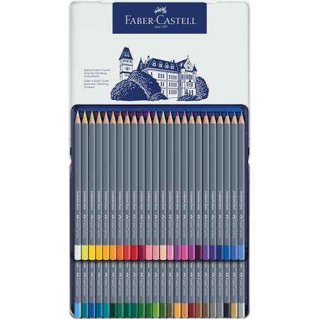 Карандаши акварельные FABER CASTELL художественные Goldfaber Aqua 48 цветов