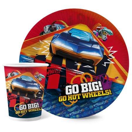 Набор одноразовой посуды ND PLAY Hot Wheels 304894