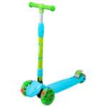 Самокат RIDEX трехколесный 3 wheels scooter Bunny 135/90 light blue/green