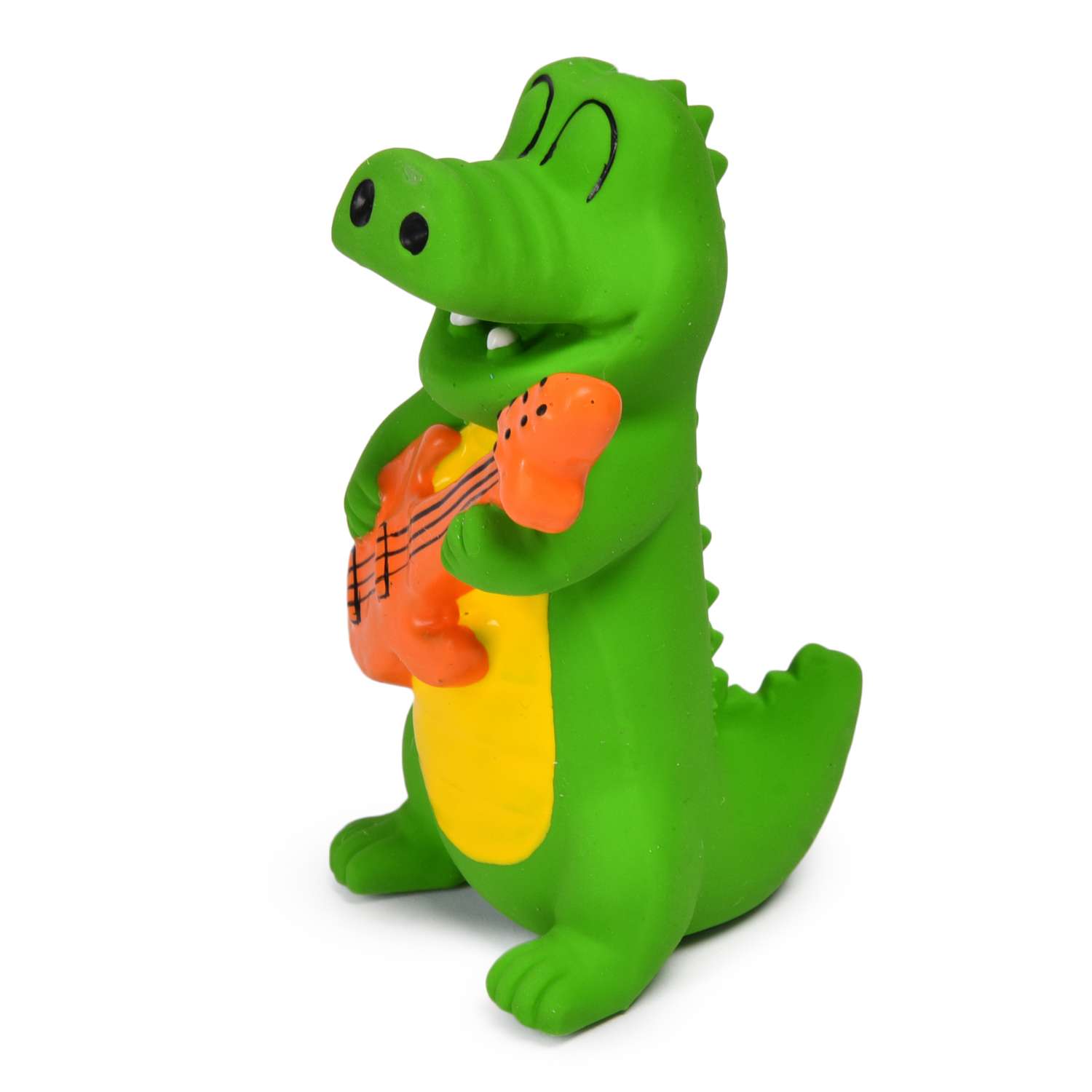 Игрушка для собак Nobby Пищалка Крокодилы музыканты в ассортименте 67212 - фото 4