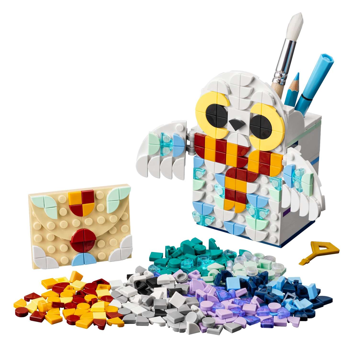 Конструктор LEGO DOTs Hedwig Pencil Holder 41809 - фото 2