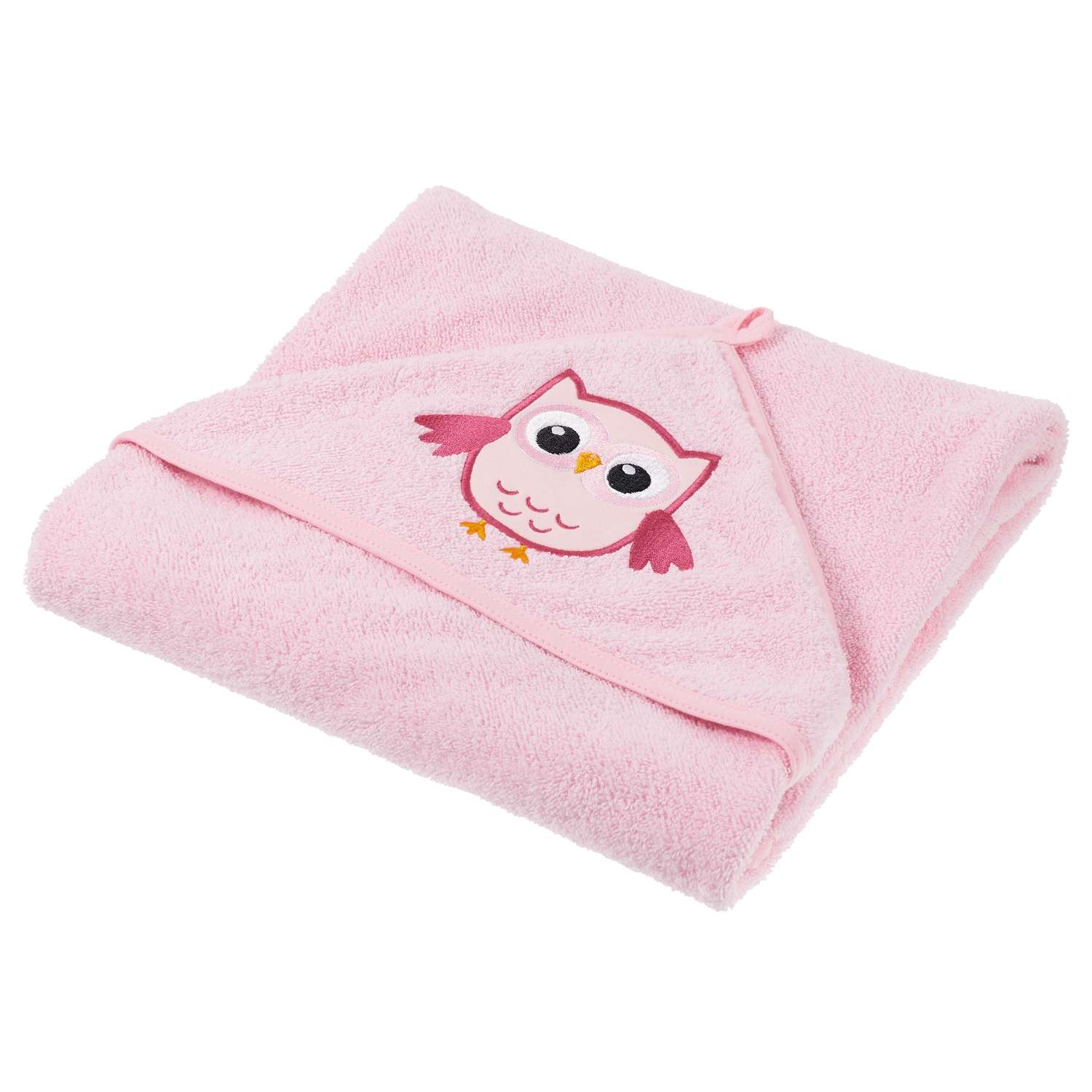 Полотенце с капюшоном Sweet Baby Molle 90*80 Розовый - фото 1