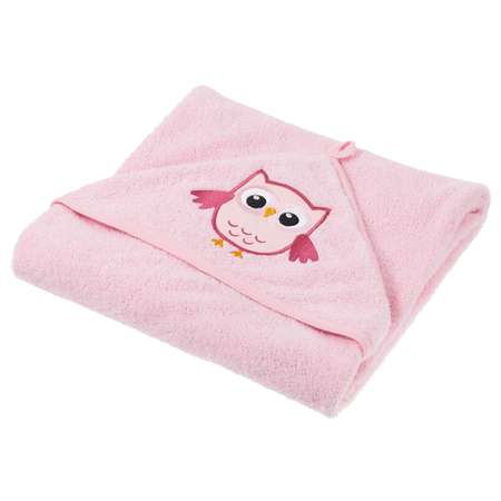 Полотенце с капюшоном Sweet Baby Molle 90*80 Розовый