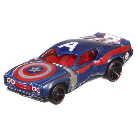 Набор машинок Hot Wheels Капитан Америка 3 (5 шт) в ассортименте