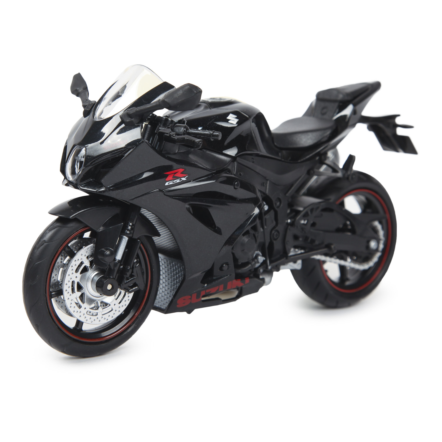 Мотоцикл Mobicaro 1:12 Suzuki GSX R1000R Черный 644104 купить по цене 1299  ₽ в интернет-магазине Детский мир