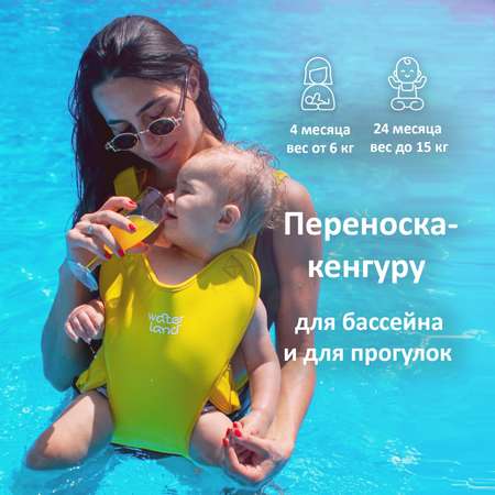 Рюкзак-переноска WaterLand Sunrise yellow