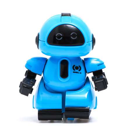 Робот Автоград радиоуправляемый «Минибот» световые эффекты цвет синий