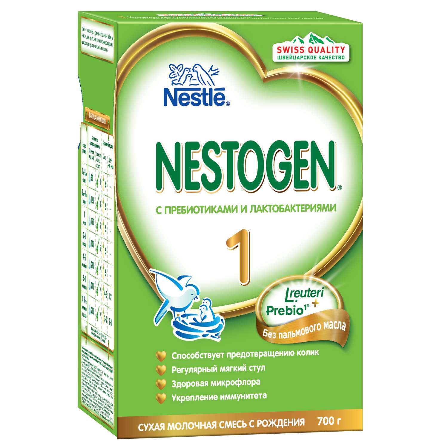 Смесь Nestle Nestogen 1 700г с 0месяцев - фото 1
