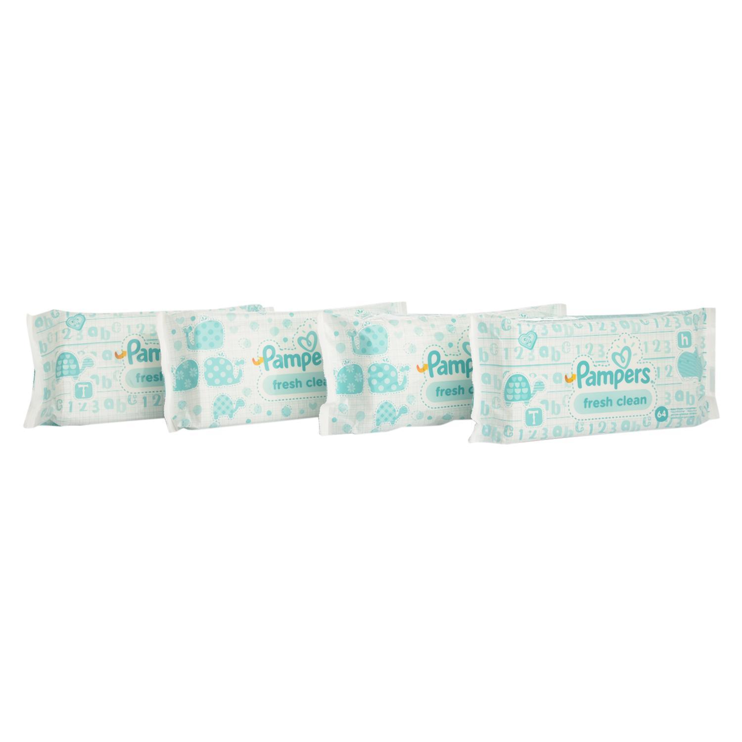 Салфетки Pampers Fresh Clean влажные сменный блок 256 штук - фото 12