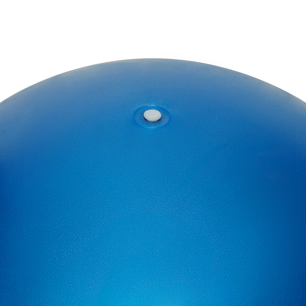 Фитбол STRONG BODY 65 см ABS антивзрыв синий для фитнеса Насос в комплекте - фото 3