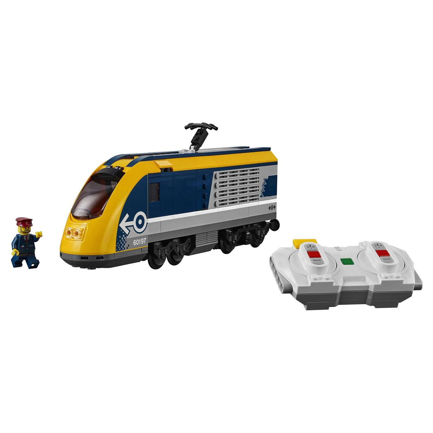 Конструктор LEGO City Trains Пассажирский поезд 60197 - фото 16